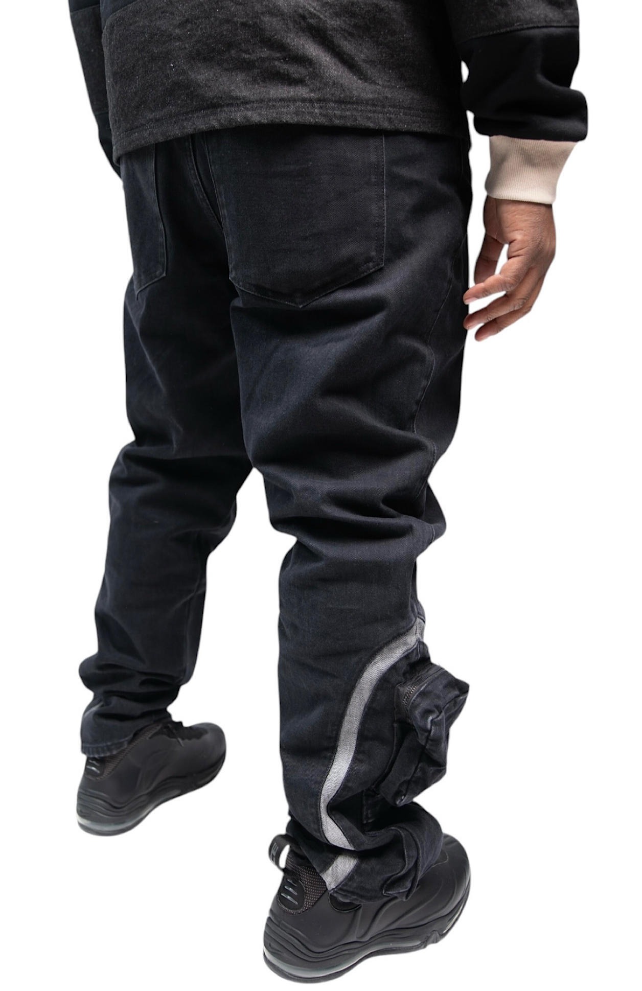 BS Black Denim Pants