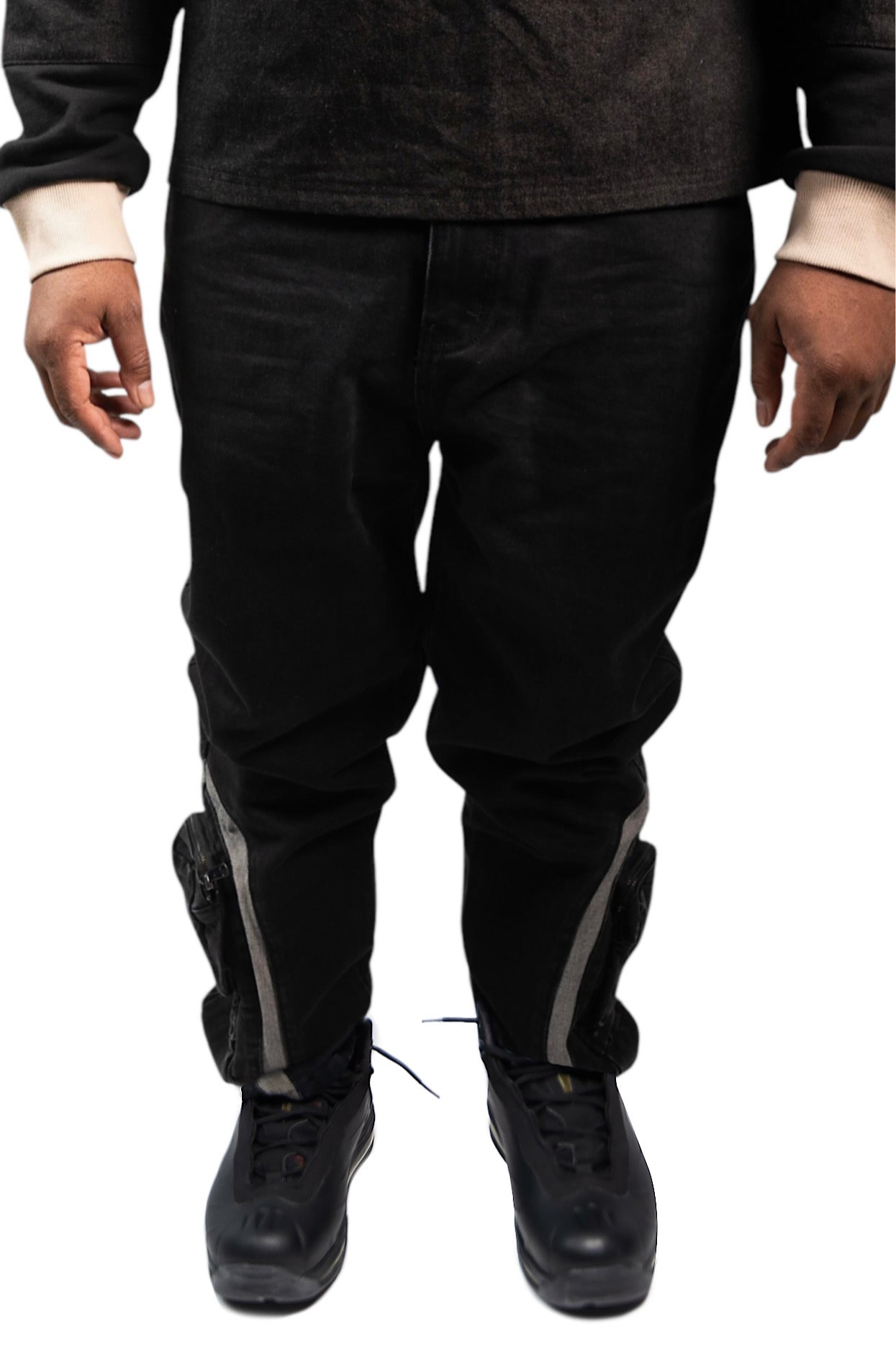 BS Black Denim Pants