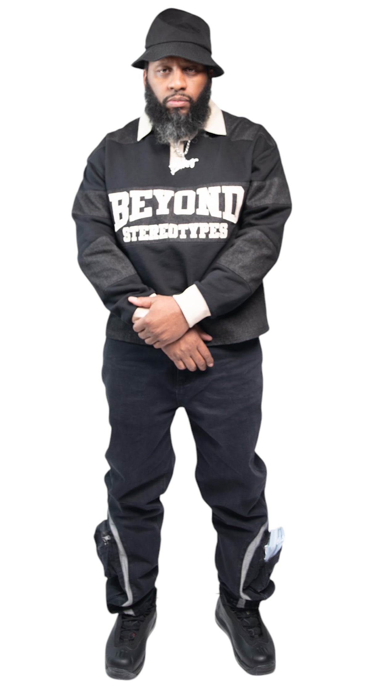 BS Black Denim Pants