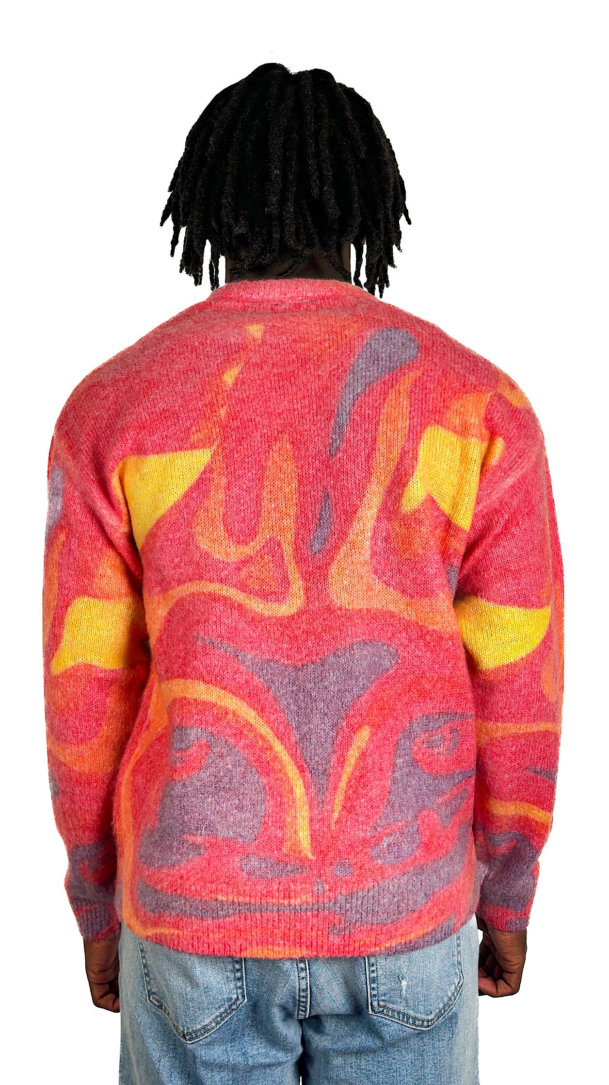 Multicolor Mohair Sweater