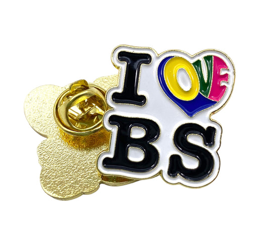 "I Love BS" Pin